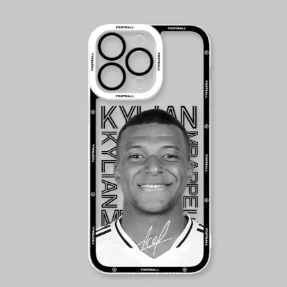 足球明星天使眼透明防摔軟殼-ZUIHANG SHOP