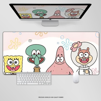 海綿寶寶 主題桌墊 布質滑鼠墊-ZUIHANG SHOP