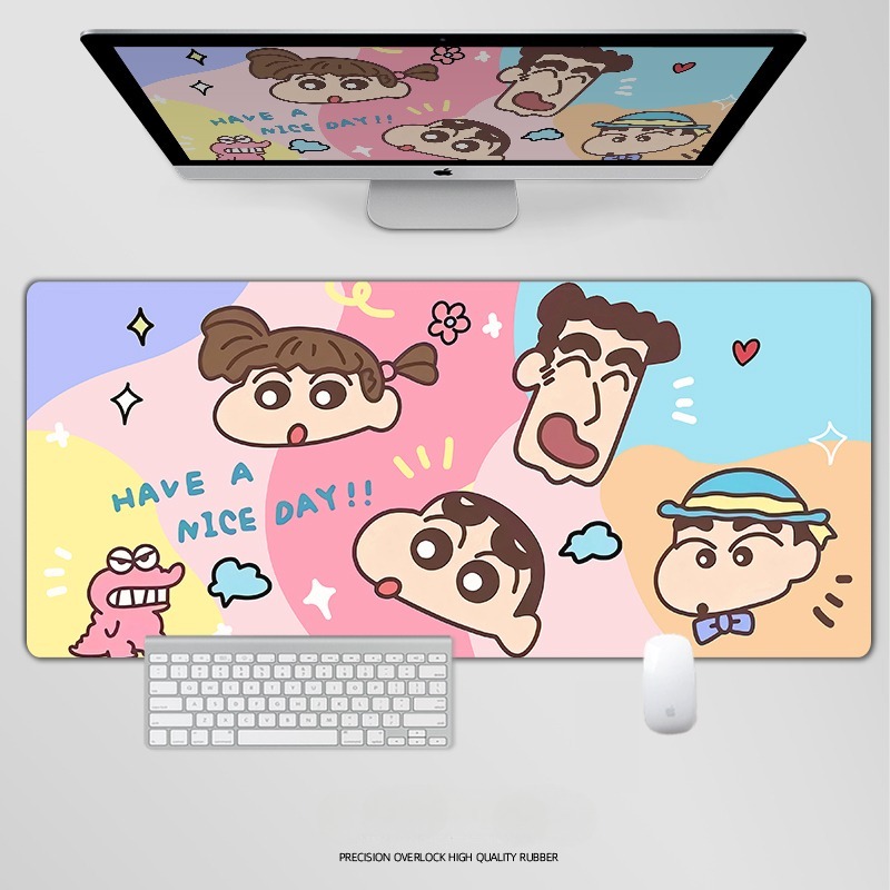 蠟筆小新 主題桌墊 布質滑鼠墊-ZUIHANG SHOP