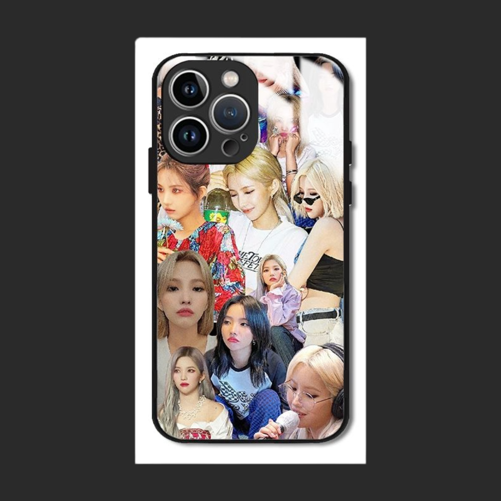 (G)I-DLE新款高清全包防摔玻璃殼-ZUIHANG SHOP