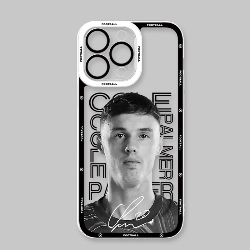 足球明星天使眼透明防摔軟殼-ZUIHANG SHOP