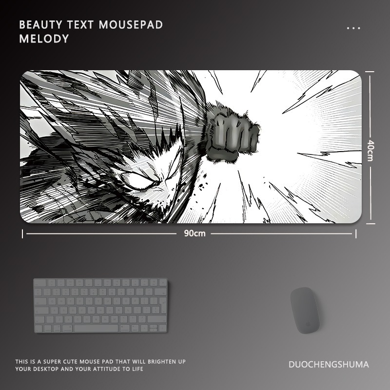 黑白動漫 主題桌墊 布質滑鼠墊-ZUIHANG SHOP