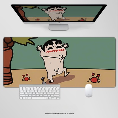 蠟筆小新 主題桌墊 布質滑鼠墊-ZUIHANG SHOP