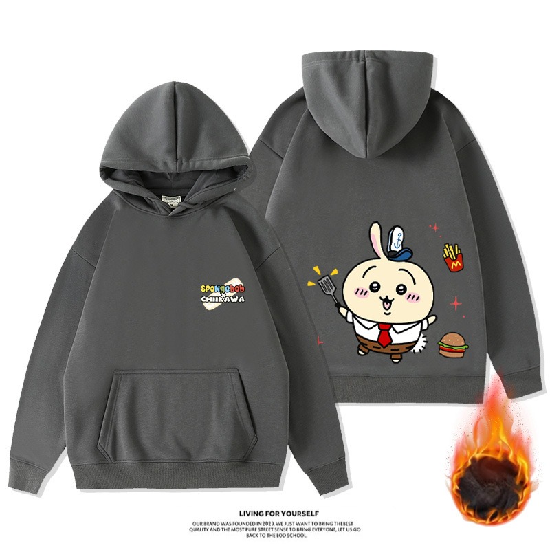 Chiikawa新款 親子情侶男女款連帽衛衣-ZUIHANG SHOP