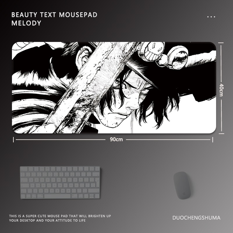 黑白動漫 主題桌墊 布質滑鼠墊-ZUIHANG SHOP