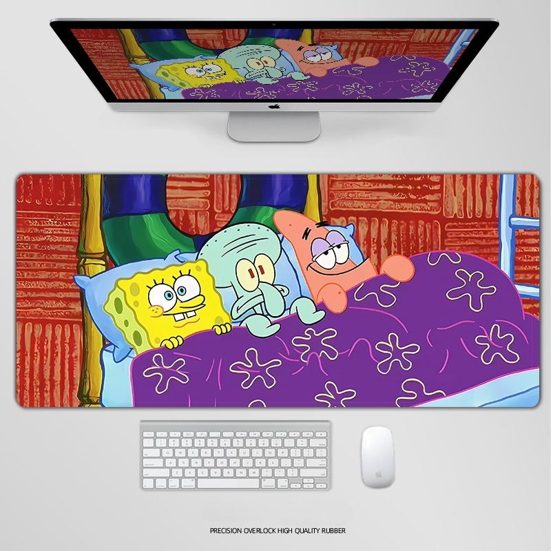 海綿寶寶 主題桌墊 布質滑鼠墊-ZUIHANG SHOP