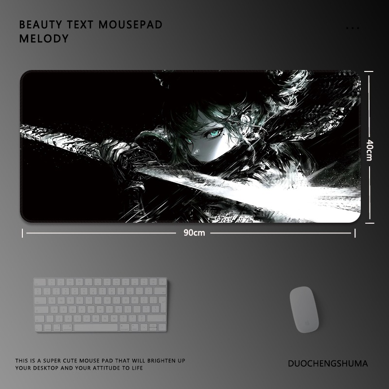 黑白動漫 主題桌墊 布質滑鼠墊-ZUIHANG SHOP