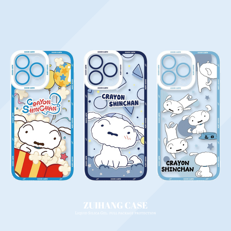 蠟筆小新小白天使眼透明防摔軟殼-ZUIHANG SHOP