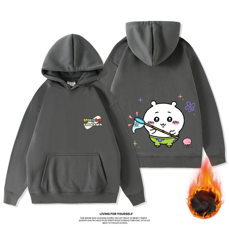 Chiikawa新款 親子情侶男女款連帽衛衣-ZUIHANG SHOP