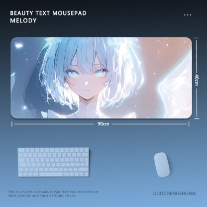 炫彩流光美女 主題桌墊 布質滑鼠墊-ZUIHANG SHOP