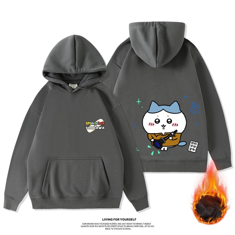 Chiikawa新款 親子情侶男女款連帽衛衣-ZUIHANG SHOP