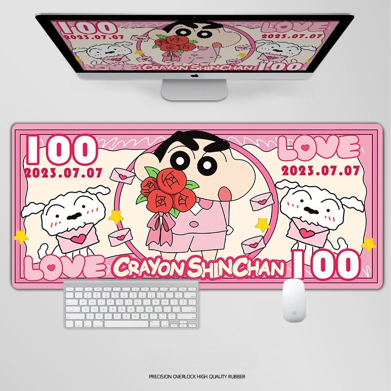 蠟筆小新 主題桌墊 布質滑鼠墊-ZUIHANG SHOP