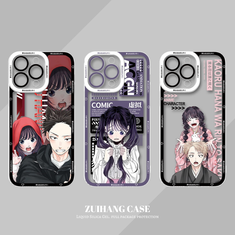 薰香花朵凜然綻放天使眼透明防摔軟殼-ZUIHANG SHOP