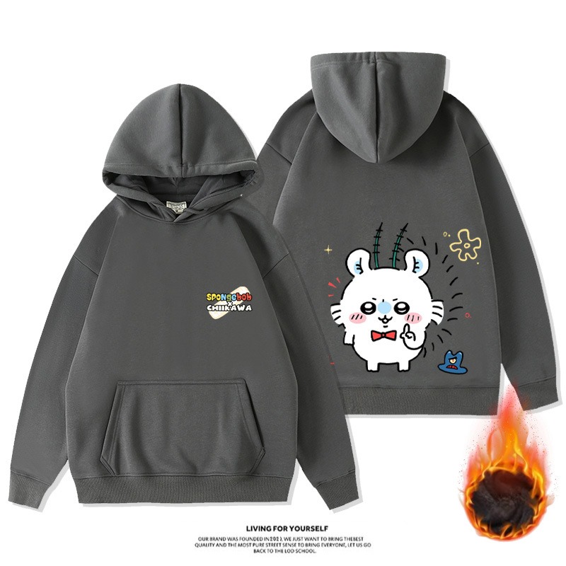 Chiikawa新款 親子情侶男女款連帽衛衣-ZUIHANG SHOP