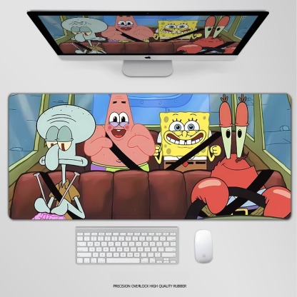 海綿寶寶 主題桌墊 布質滑鼠墊-ZUIHANG SHOP