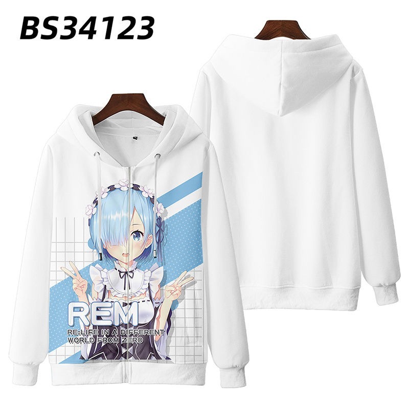 從零開始的异世界生活 親子情侶男女款連帽衛衣-ZUIHANG SHOP