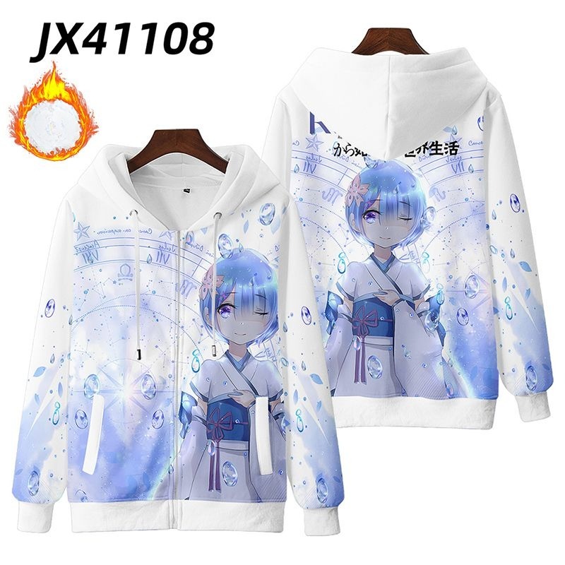 從零開始的异世界生活 親子情侶男女款連帽衛衣-ZUIHANG SHOP