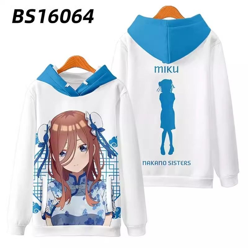 五等分的花嫁 親子情侶男女款連帽衛衣-ZUIHANG SHOP