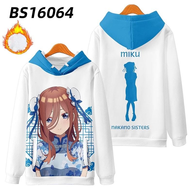 五等分的花嫁 親子情侶男女款連帽衛衣-ZUIHANG SHOP
