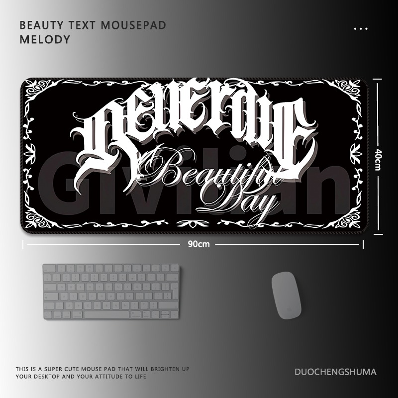 暗黑風哥特 主題桌墊 布質滑鼠墊-ZUIHANG SHOP