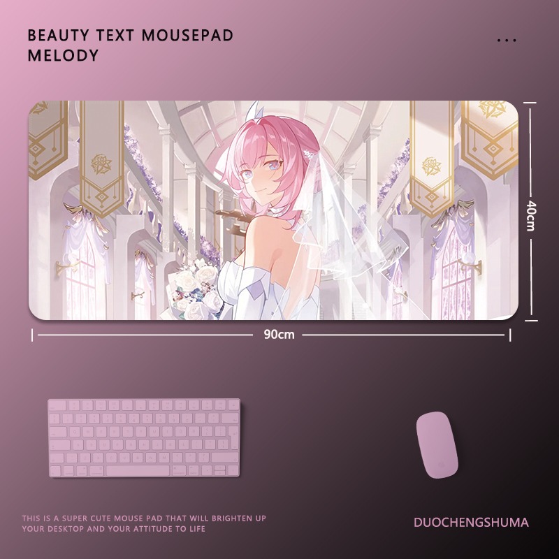 愛莉希雅 主題桌墊 布質滑鼠墊-ZUIHANG SHOP