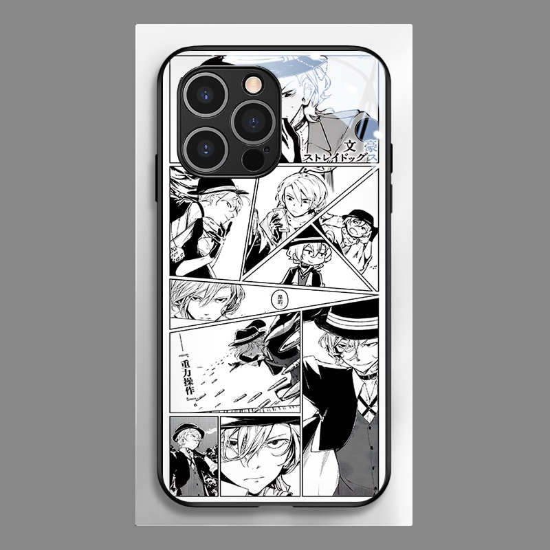 文豪野犬新款高清全包防摔玻璃殼-ZUIHANG SHOP