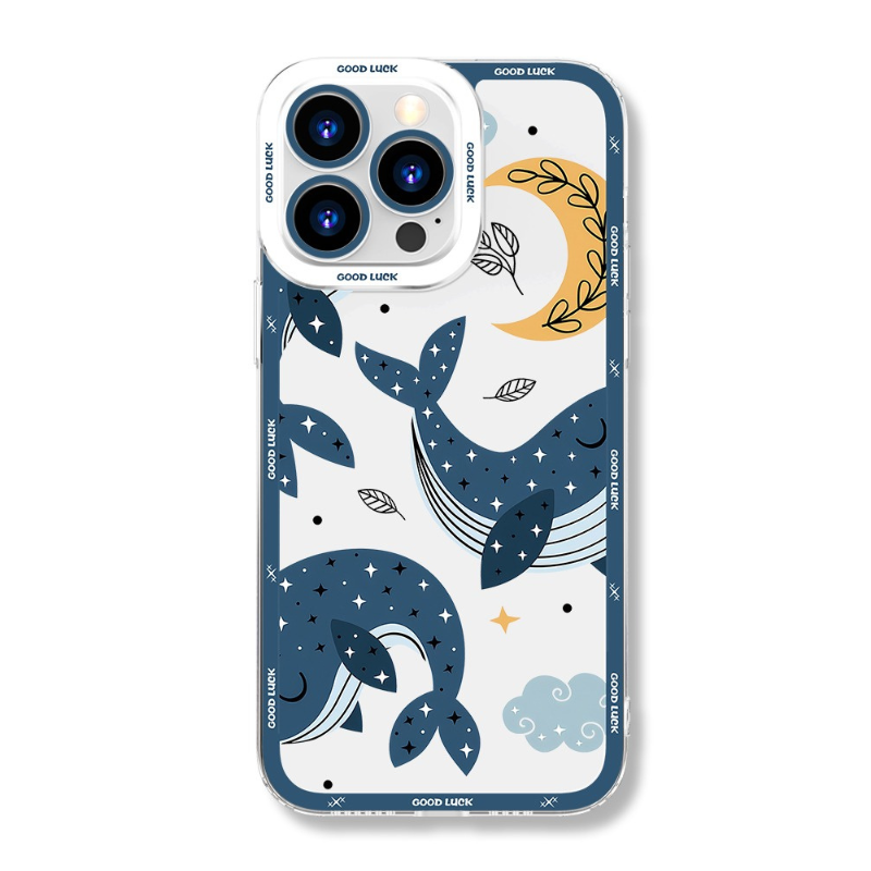 海洋生物天使眼透明防摔軟殼-ZUIHANG SHOP