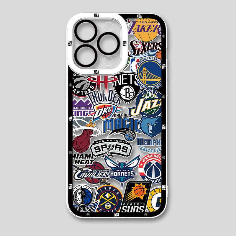 NBA隊徽天使眼透明防摔軟殼-ZUIHANG SHOP