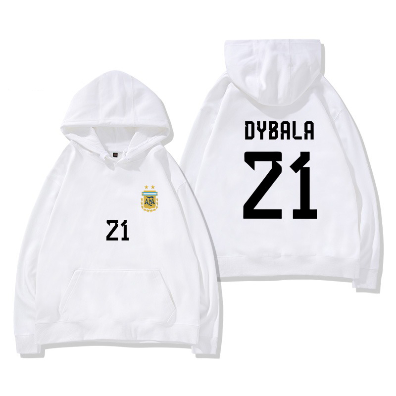 阿根廷國家隊服足球新款 親子情侶男女款連帽衛衣-ZUIHANG SHOP