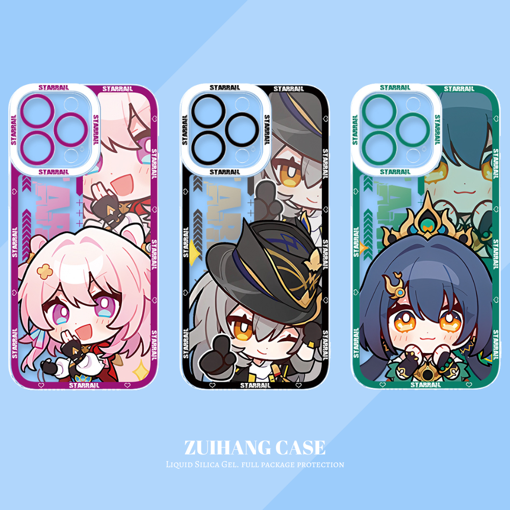 崩壞:星穹鐵道Q版天使眼透明防摔軟殼-ZUIHANG SHOP