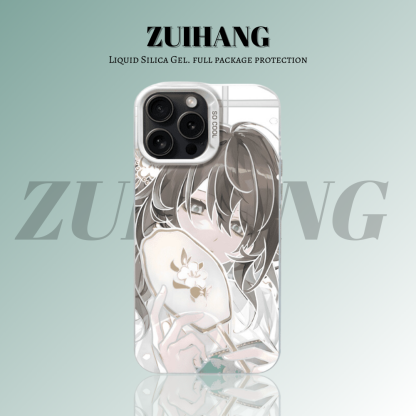 崩壞:星穹鐵道彩銀線條漸變防摔手機殼-ZUIHANG SHOP