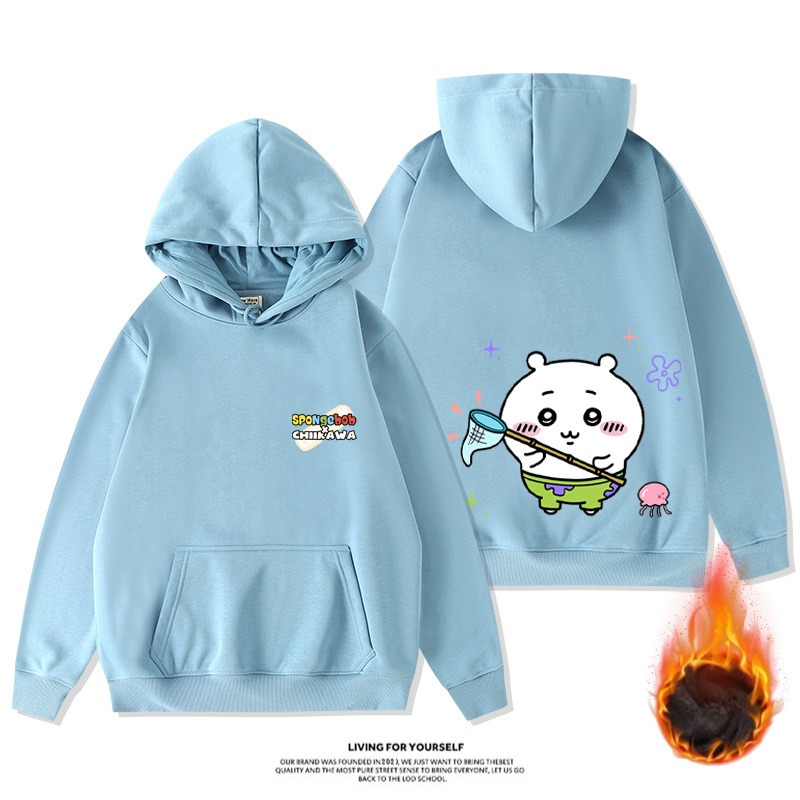 Chiikawa新款 親子情侶男女款連帽衛衣-ZUIHANG SHOP