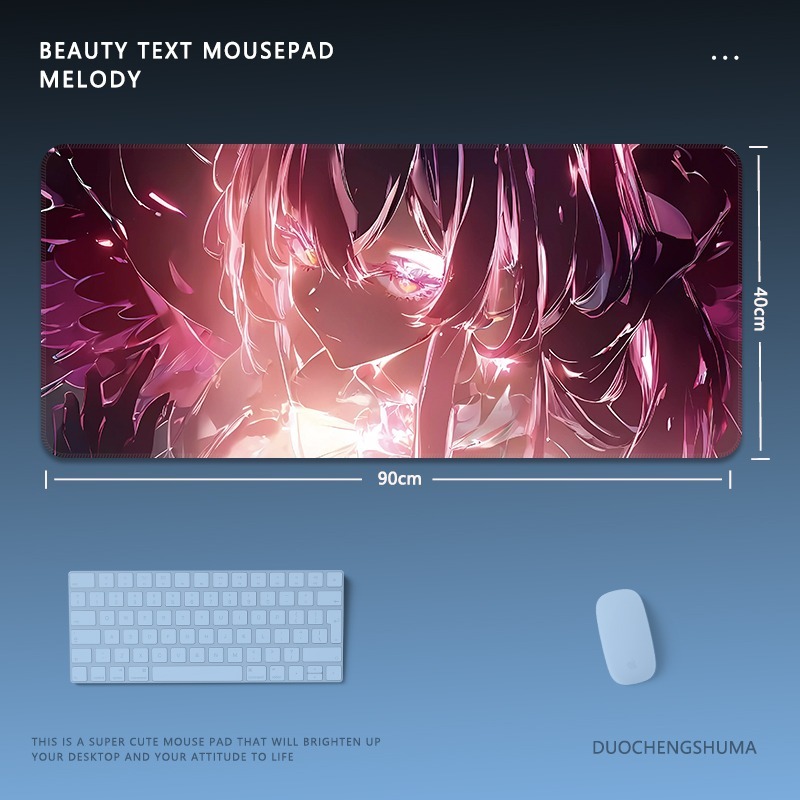 炫彩流光美女 主題桌墊 布質滑鼠墊-ZUIHANG SHOP