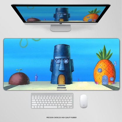 海綿寶寶 主題桌墊 布質滑鼠墊-ZUIHANG SHOP