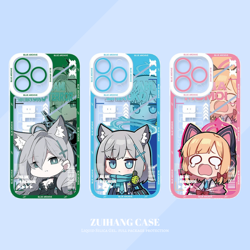 蔚藍檔案天使眼透明防摔軟殼-ZUIHANG SHOP