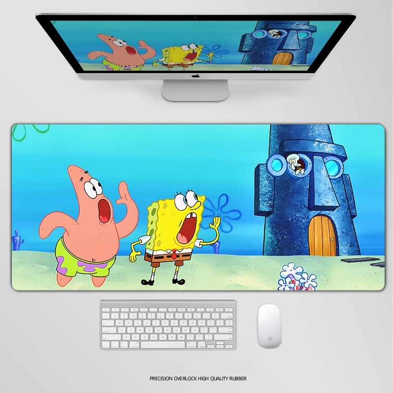 海綿寶寶 主題桌墊 布質滑鼠墊-ZUIHANG SHOP