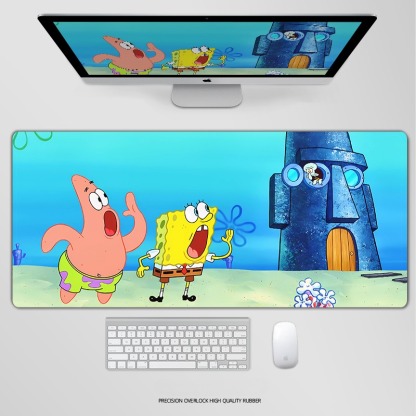 海綿寶寶 主題桌墊 布質滑鼠墊-ZUIHANG SHOP