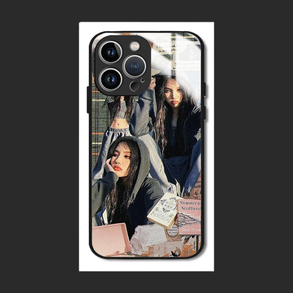 (G)I-DLE新款高清全包防摔玻璃殼-ZUIHANG SHOP