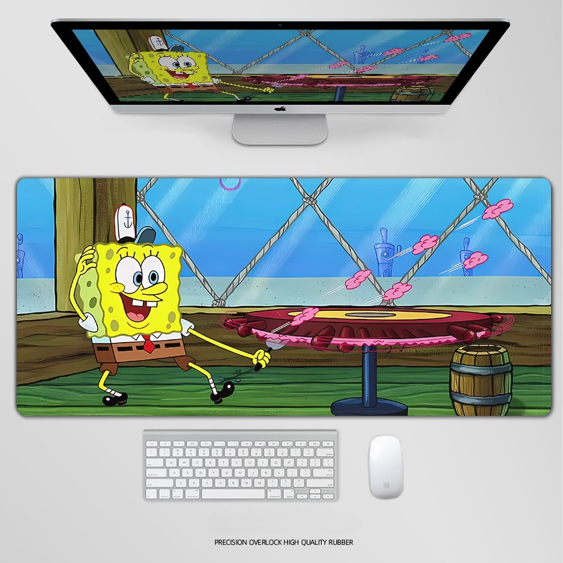 海綿寶寶 主題桌墊 布質滑鼠墊-ZUIHANG SHOP