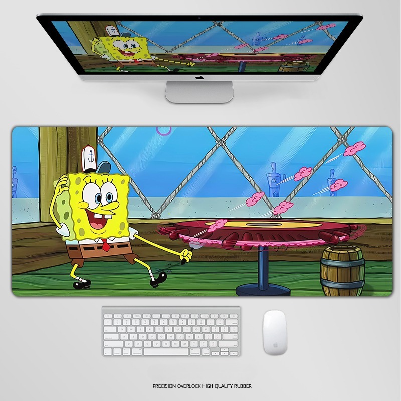 海綿寶寶 主題桌墊 布質滑鼠墊-ZUIHANG SHOP