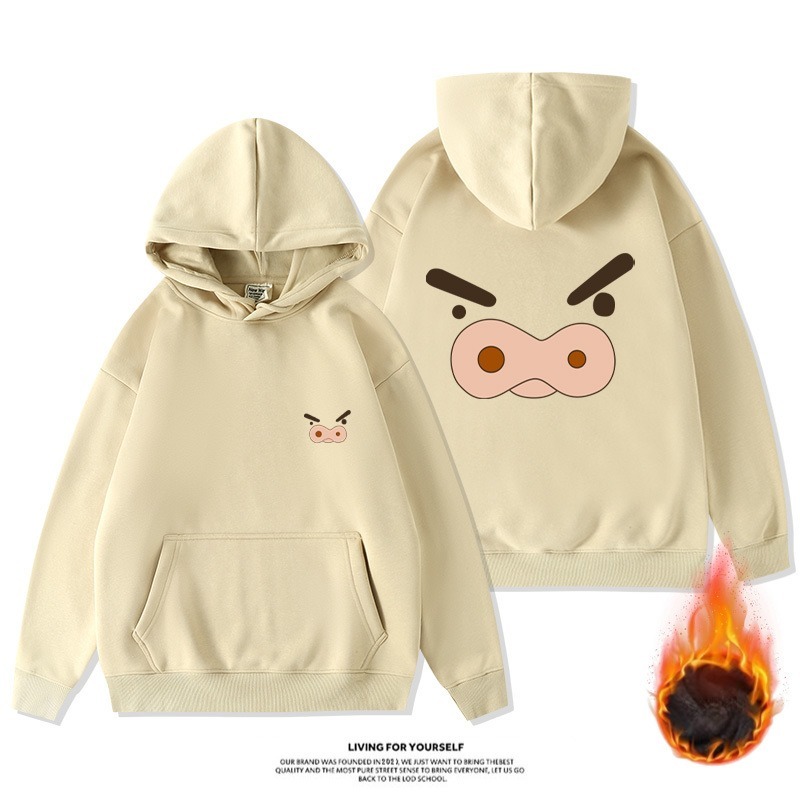 蠟筆小新新款 親子情侶男女款連帽衛衣-ZUIHANG SHOP