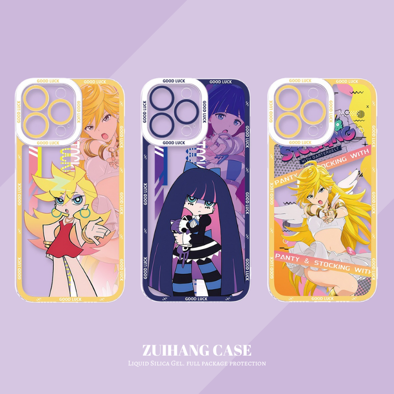 吊帶襪天使天使眼透明防摔軟殼-ZUIHANG SHOP