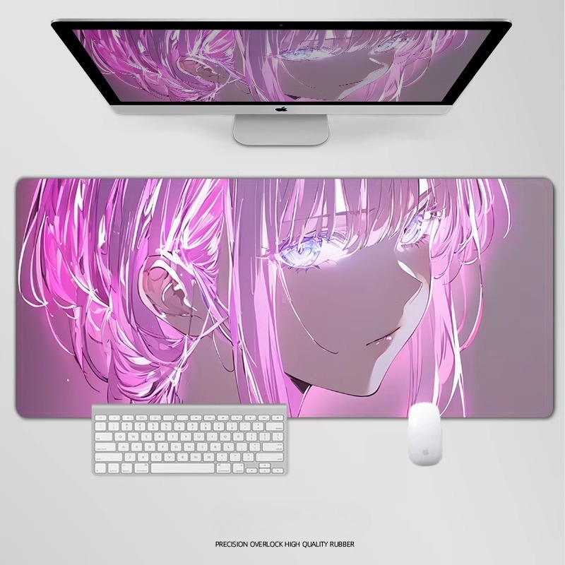 炫彩流光美女 主題桌墊 布質滑鼠墊-ZUIHANG SHOP