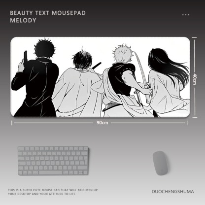 銀魂神樂動漫 主題桌墊 布質滑鼠墊-ZUIHANG SHOP