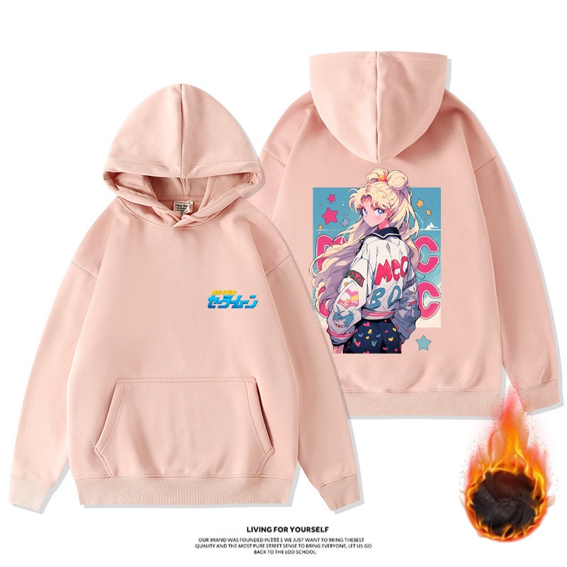 美少女戰士新款 親子情侶男女款連帽衛衣-ZUIHANG SHOP