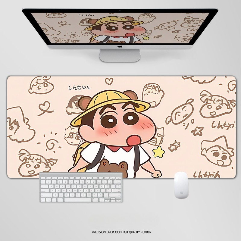 蠟筆小新 主題桌墊 布質滑鼠墊-ZUIHANG SHOP