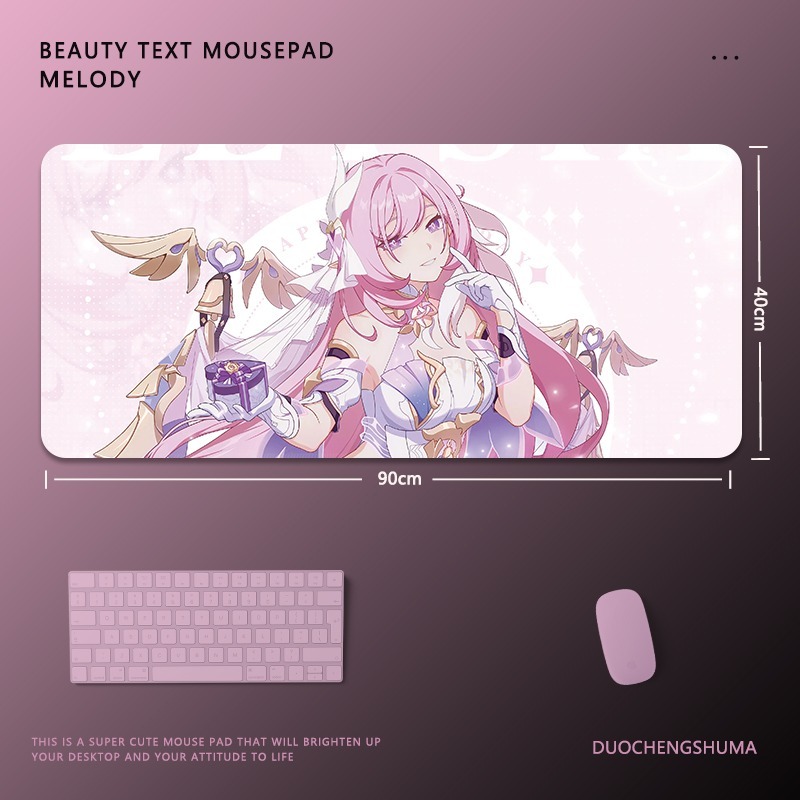 愛莉希雅 主題桌墊 布質滑鼠墊-ZUIHANG SHOP