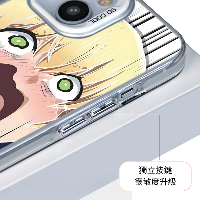 Fate/stay night彩銀線條漸變防摔手機殼-ZUIHANG SHOP