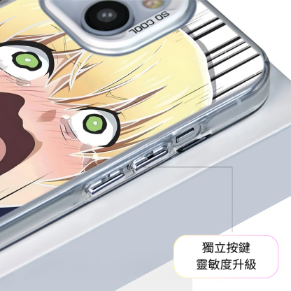 Fate/stay night彩銀線條漸變防摔手機殼-ZUIHANG SHOP