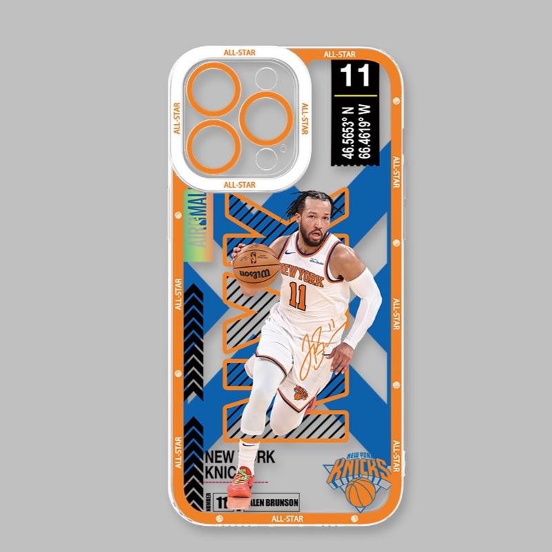  Jalen Brunson佈倫森天使眼透明防摔軟殼-ZUIHANG SHOP